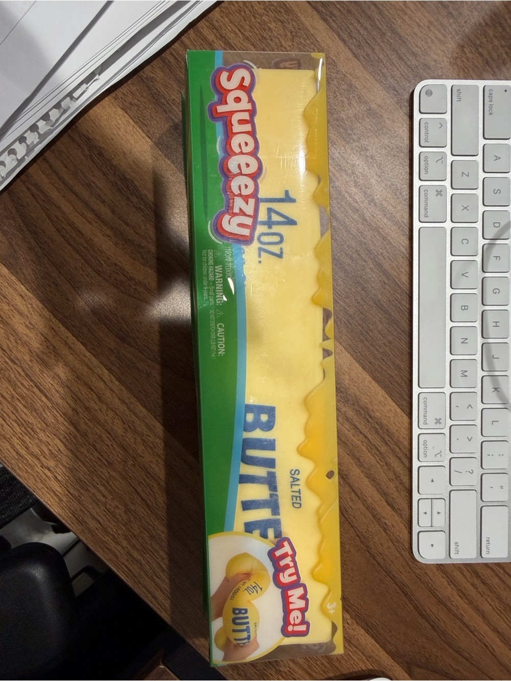 14oz Yellow Salted Butter Toy - Viral Squeezy Butter